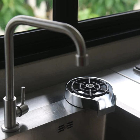 Best new Glass Rinser Auto-Wash Kitchen Sink Faucet