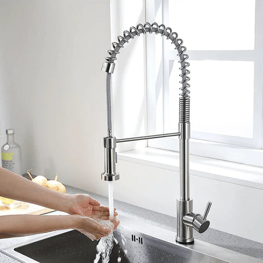 Best new Touch Control With Pull-Down Spring Spout Kitchen Faucet